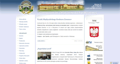 Desktop Screenshot of gimnazjum-wisniowa.pl