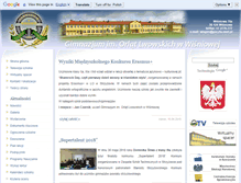 Tablet Screenshot of gimnazjum-wisniowa.pl